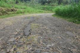 JALAN RUSAK DESA SEMOYO